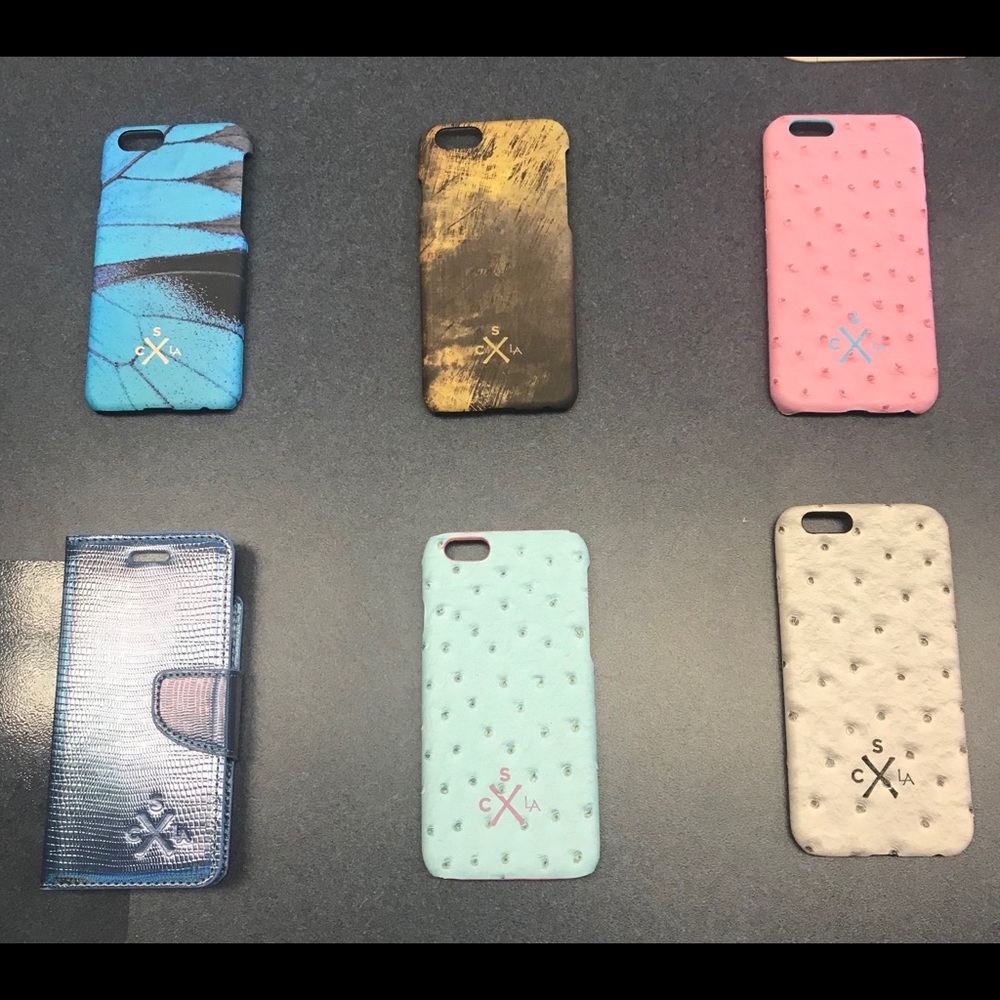 (6) BRAND NEW. iPhone cases. Selling as a set